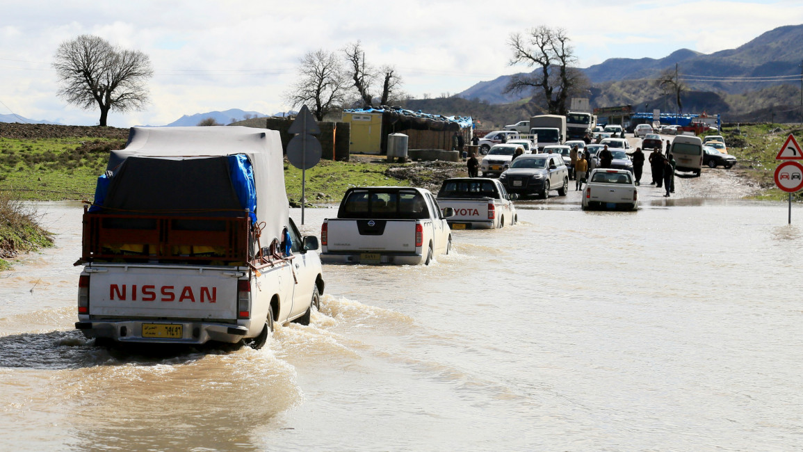 Iraq floods -- Anadolu