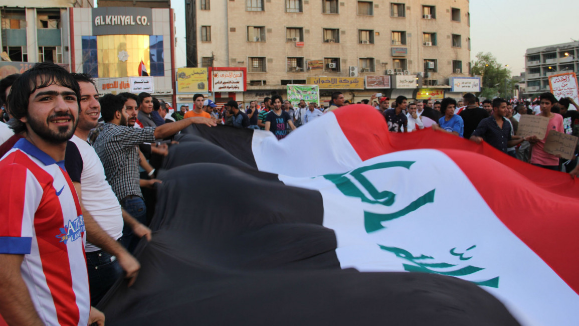 iraq protests baghdad corruption reform anadolu