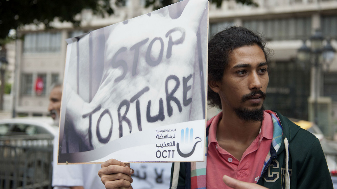 Tunisian against torture