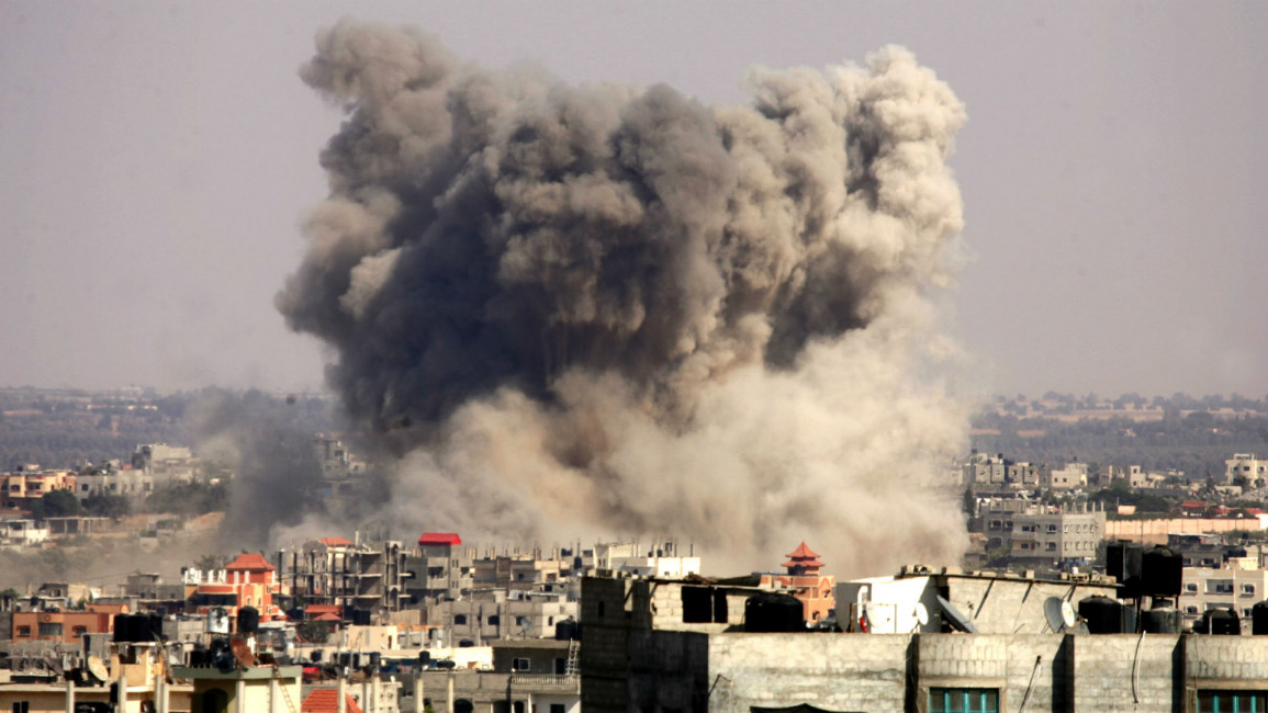 Rafah airstrike Gaza Israeli war