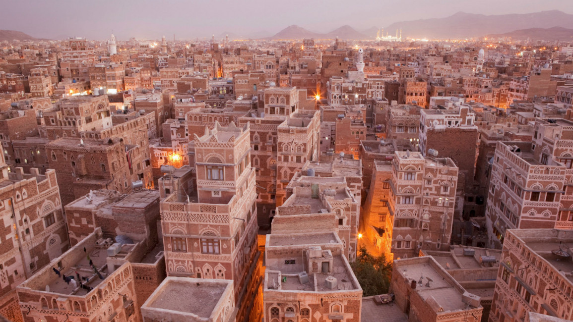 Sanaa old city Yemen GETTY