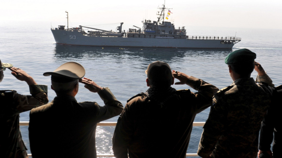 (Getty Images :Iranian Naval Excercises