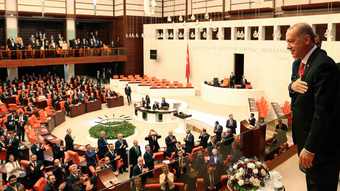 Turkey new parliament - Getty
