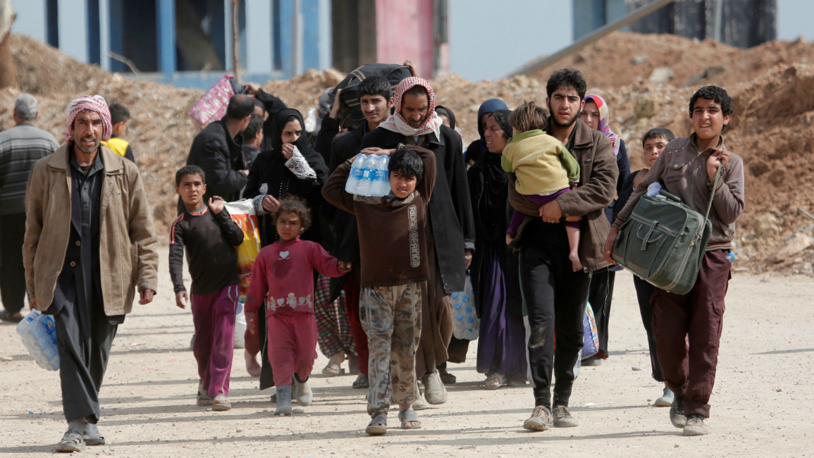 Mosul residents Anadolu