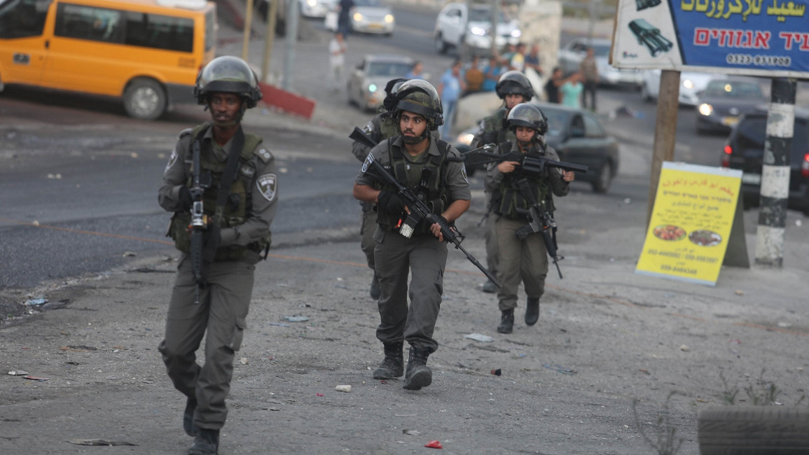 West Bank Israelis forces sep 30