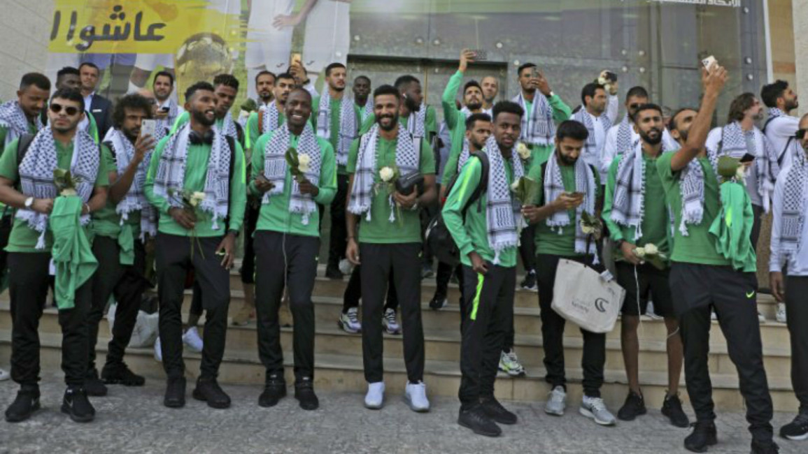 Saudi team Israel