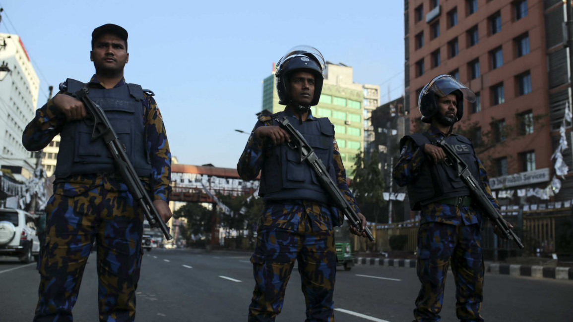 Dhaka police [Getty]