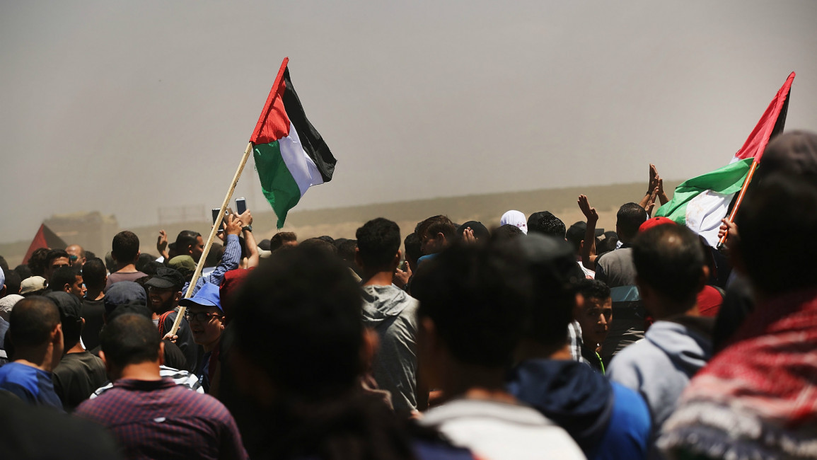 Gaza border protests (Getty)