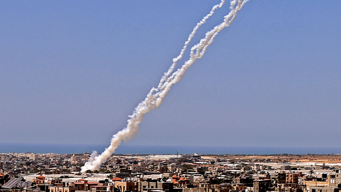 Gaza rocket [SAID KHATIB/AFP/Getty-file photo]