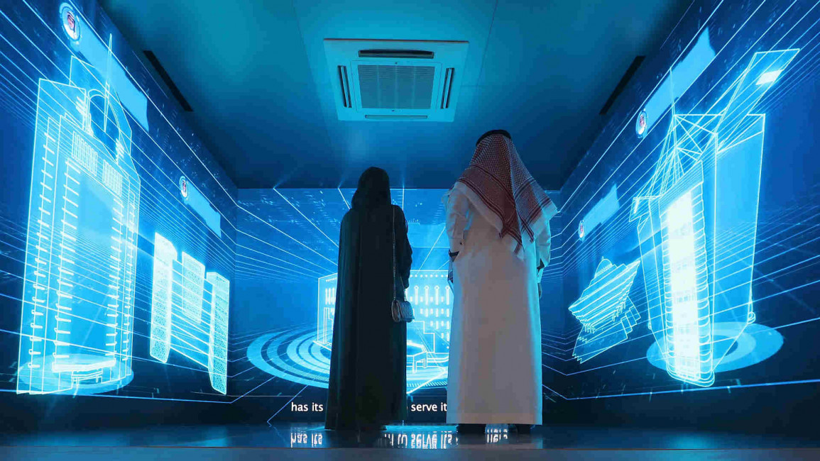 Saudi-UAE tech fair afp