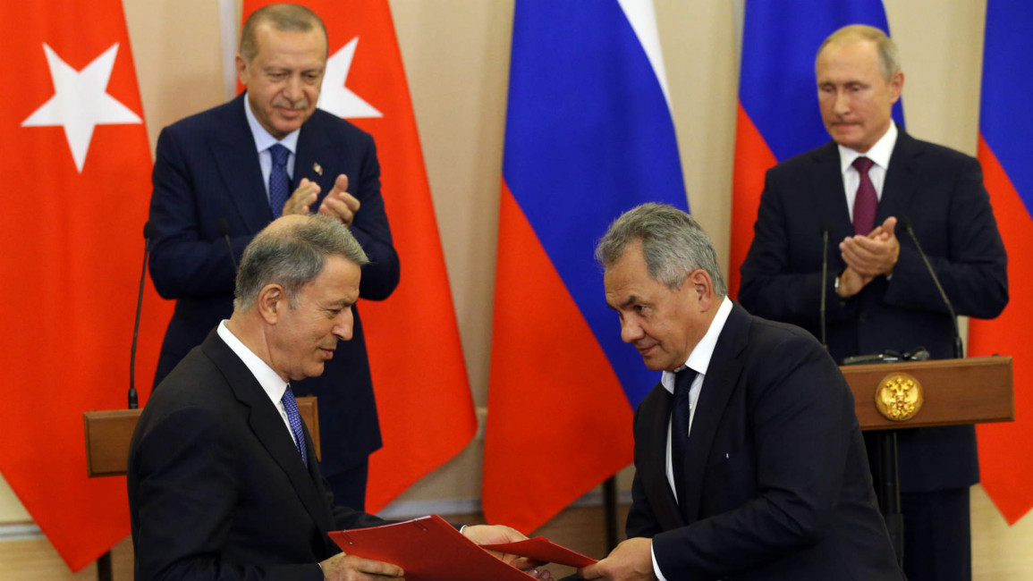 Russia Turkey deal sochi - getty