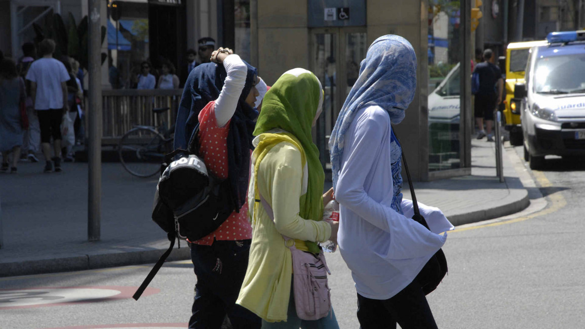 hijab barcelona getty