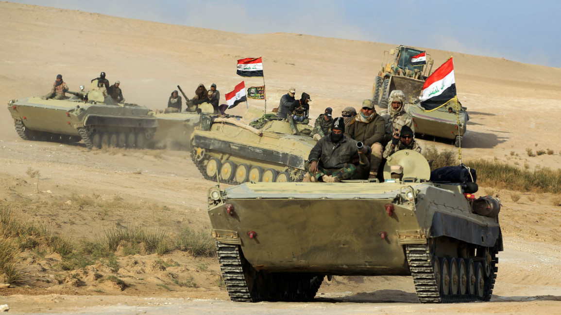 Iraqi forces Islamic State