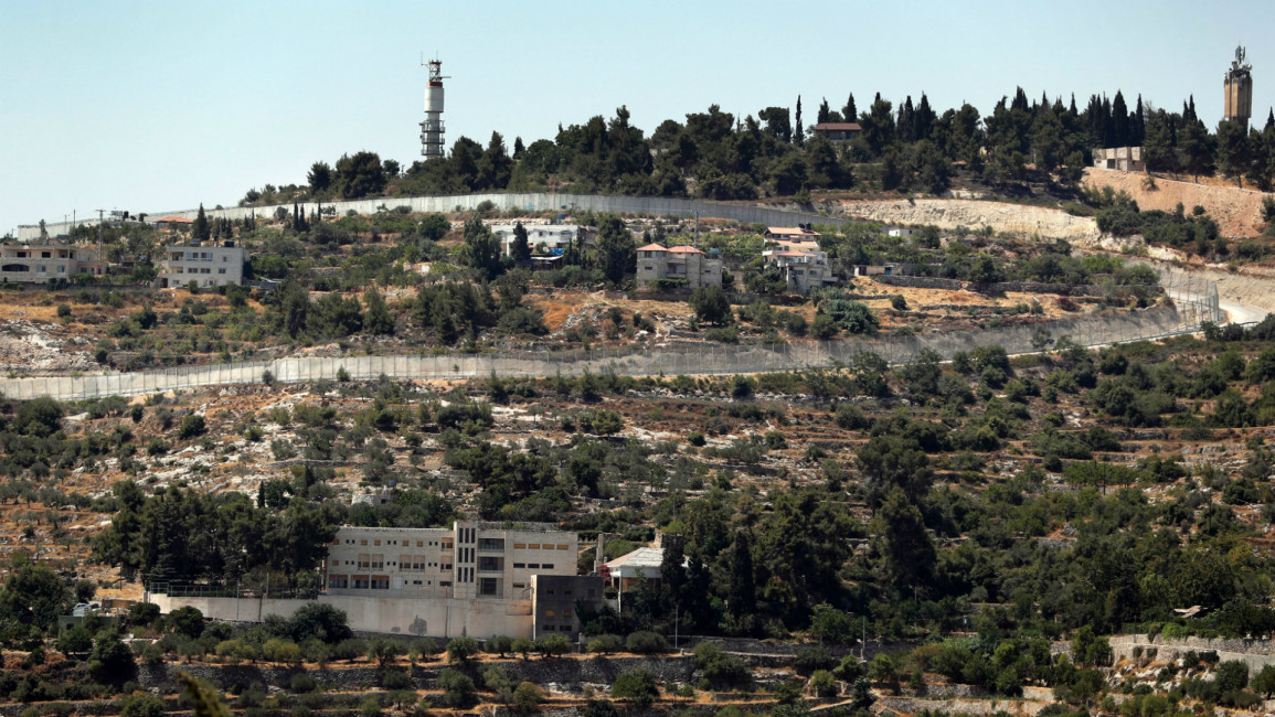 Israeli settlement West Bank -- AFP