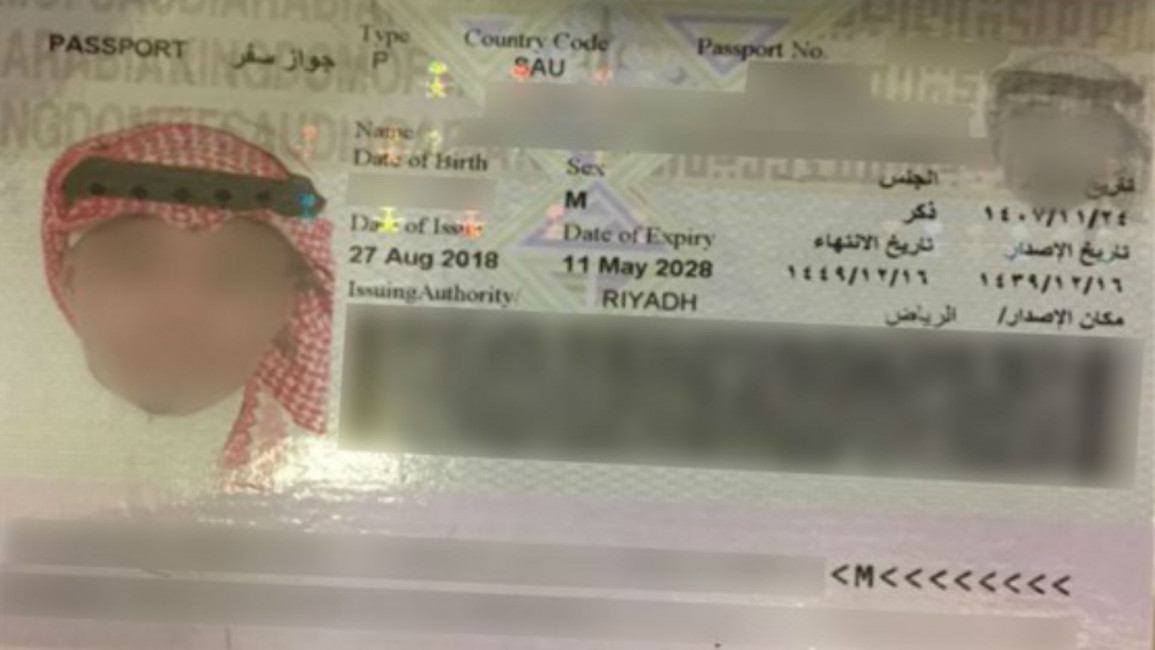 Passport Saudi