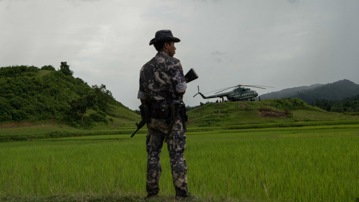 Myanmar soldier - AFP