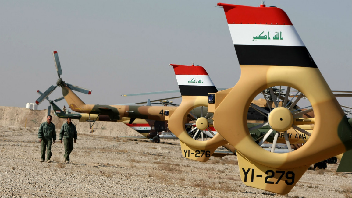 Air force Iraq helicopters Englishsite