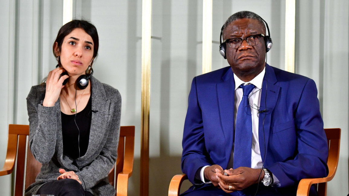 Mukwege & Murad - AFP