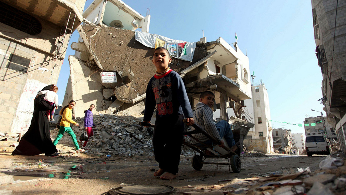 Gaza 2014 attack ANADOLU
