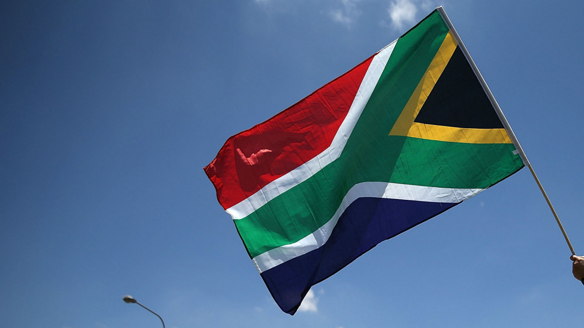 South African flag - getty