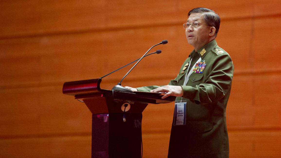 General Min Aung Hlaing, commander-in-chief of Myanmar Armed Forces