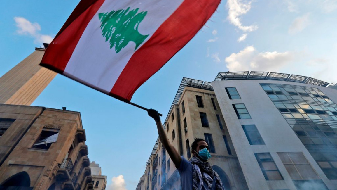 Lebanon flag - Getty