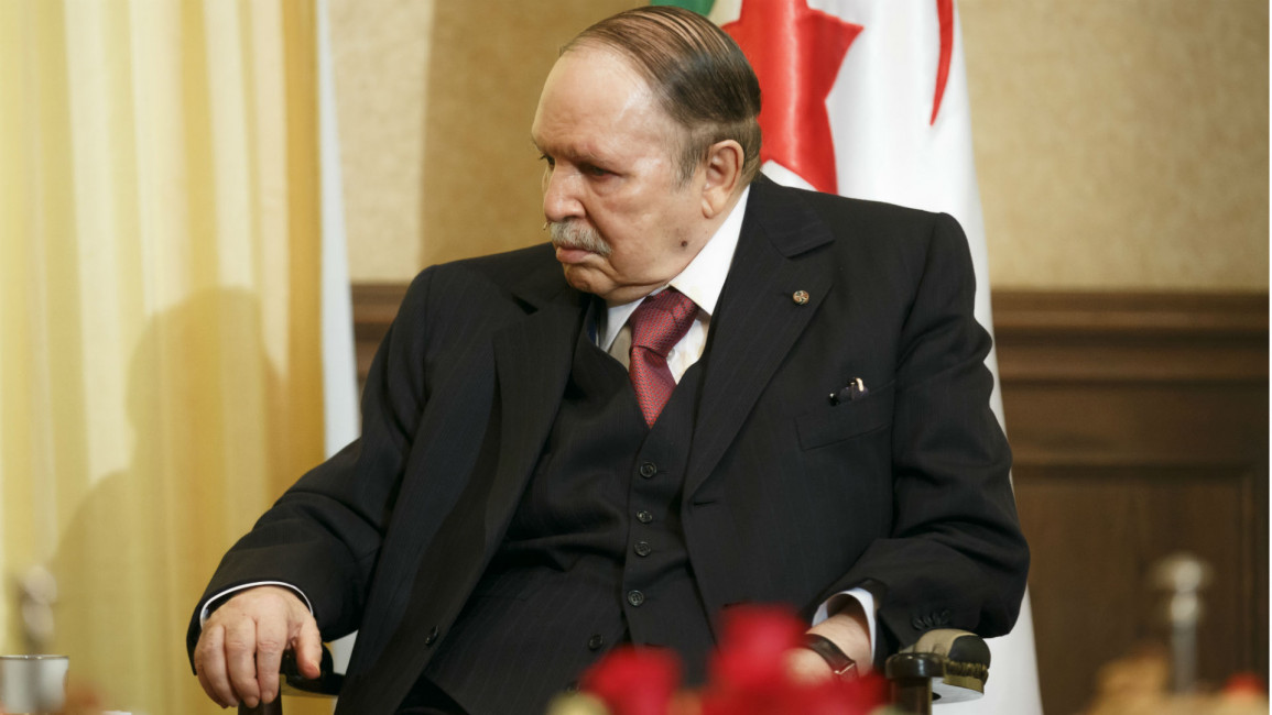 Bouteflika sad - Getty