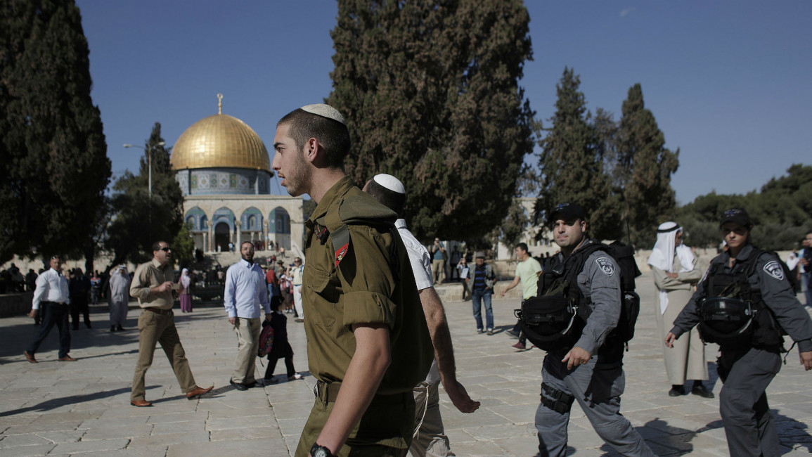 Aqsa Jewish visitors