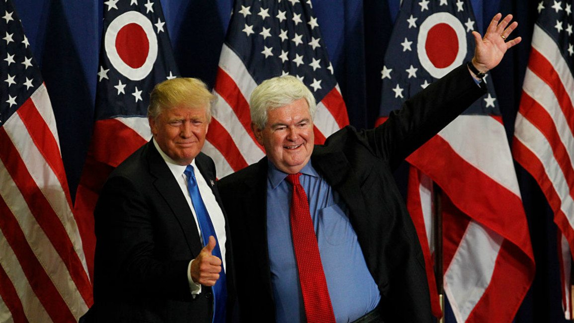 Trump and Gingrich