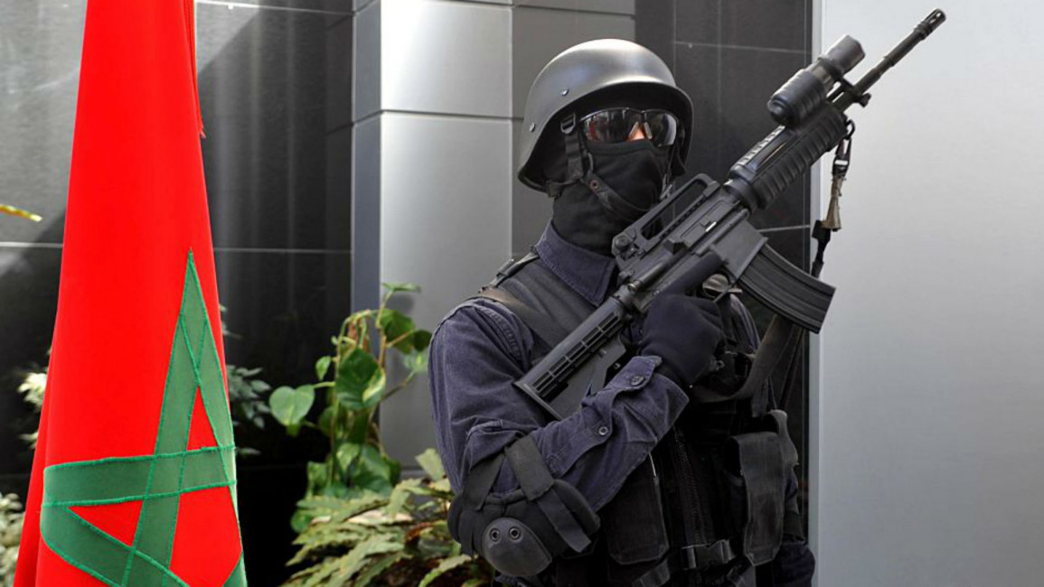 Morocco security forces Anadolu