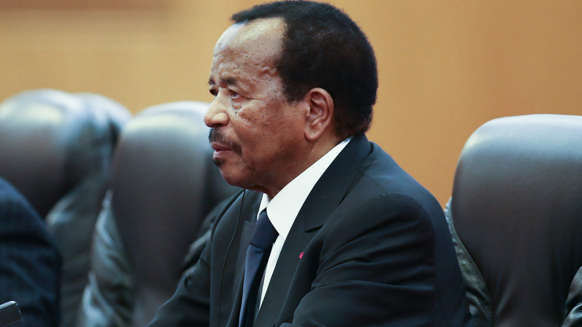 President of Cameroon Paul Biya