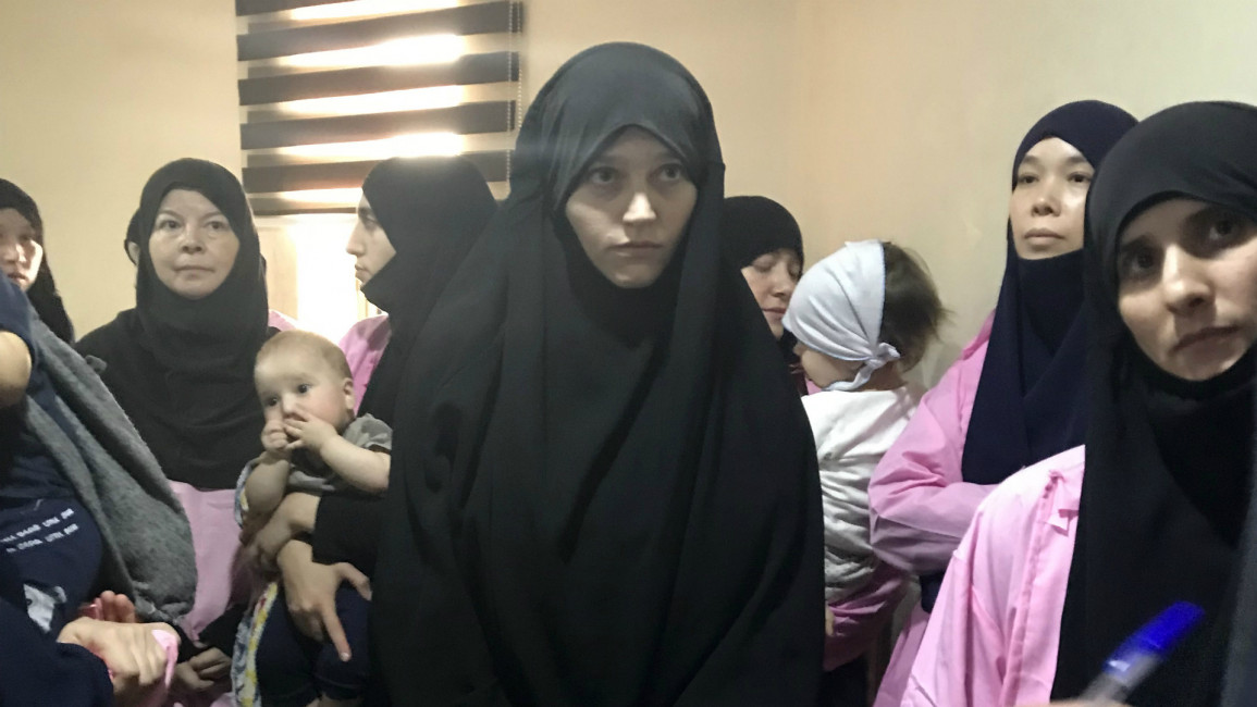 Russian women IS Iraq [Getty]