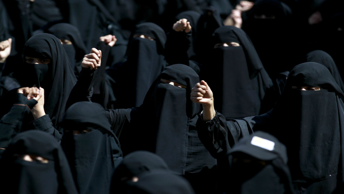 Niqab women - AFP