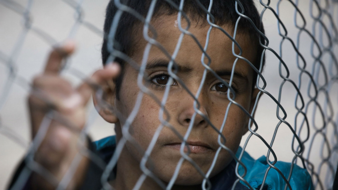 Iraqi refugee AFP
