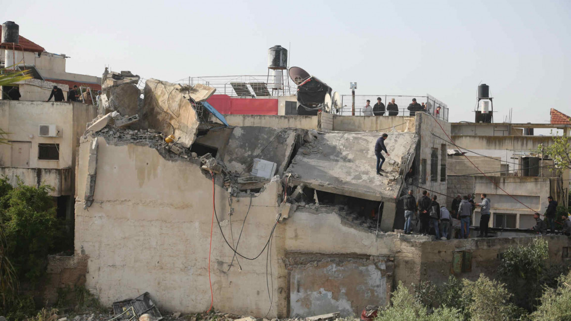 House demolition in Palestine [Getty]