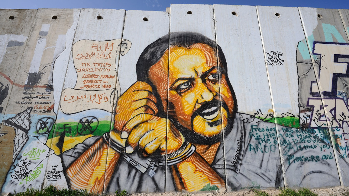 marwan barghouti wall mural