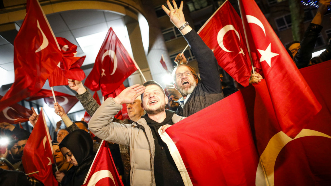 Rotterdam Turkey AFP