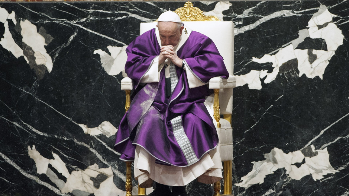 Pope Francis -- getty