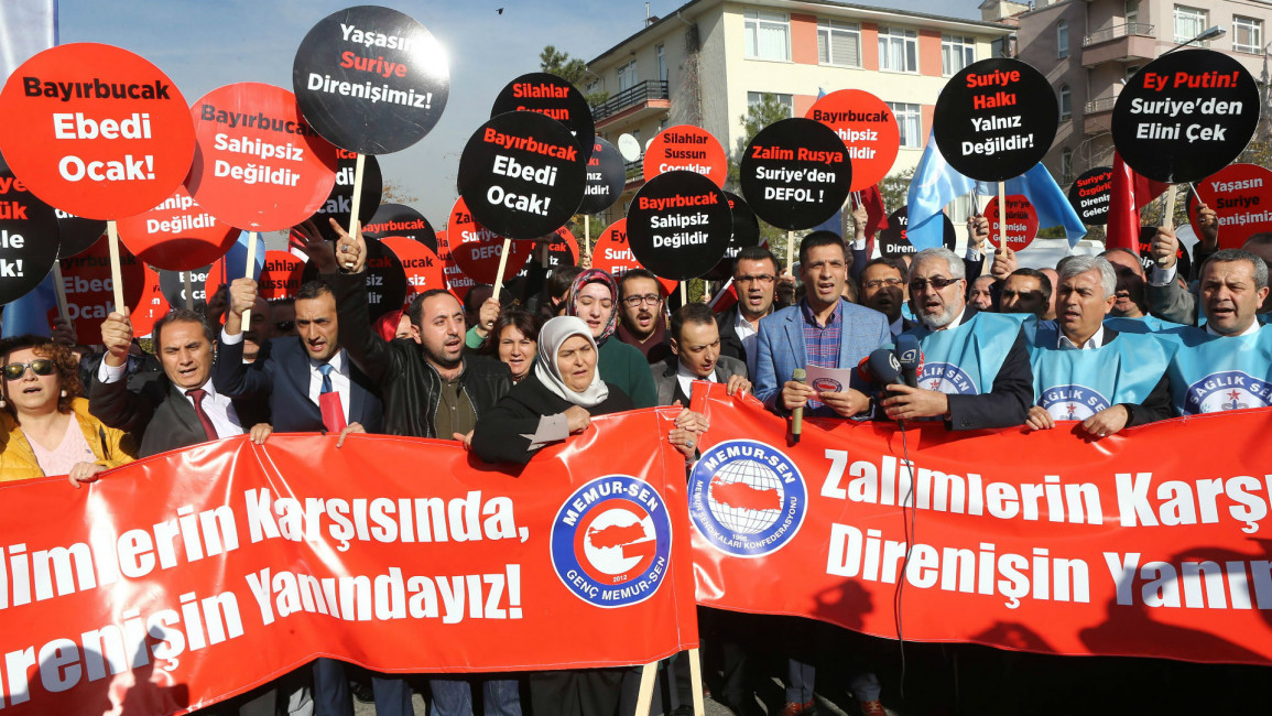 Turkey demonstrations Russia AFP