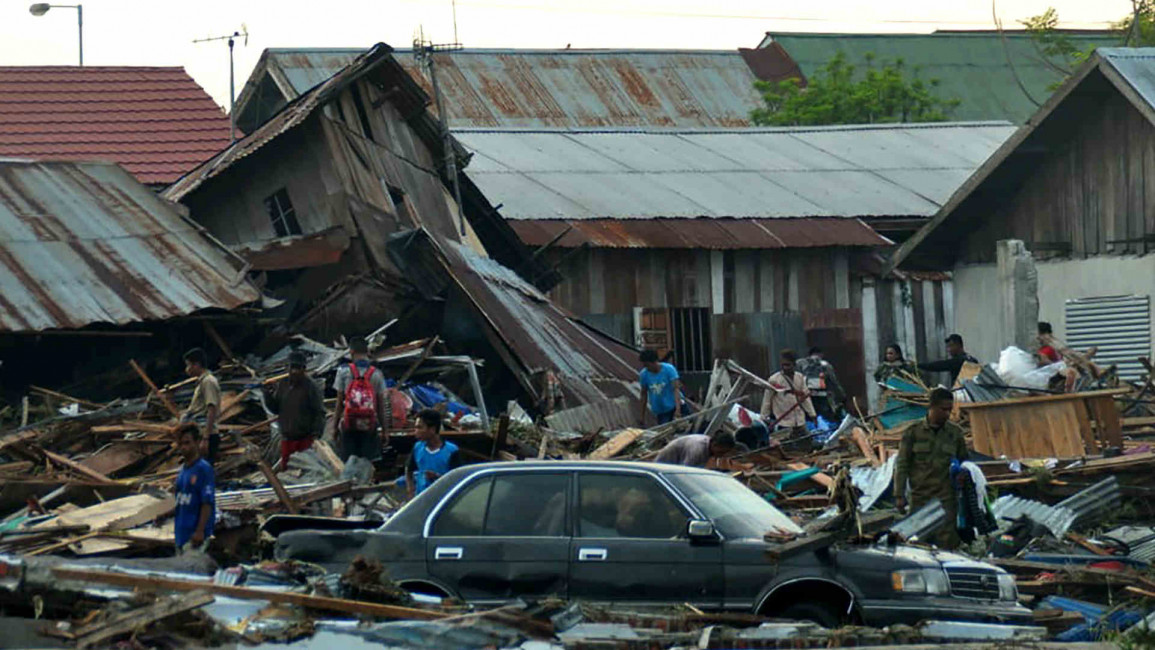 Tsunami-quake also devastated homes and infrastructure