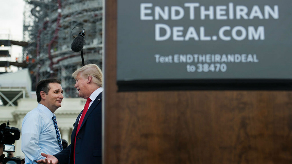 End Iran deal Trump - Getty