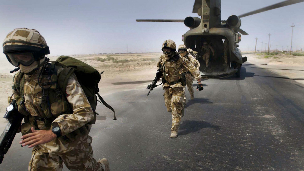 British troops Iraq GETTY
