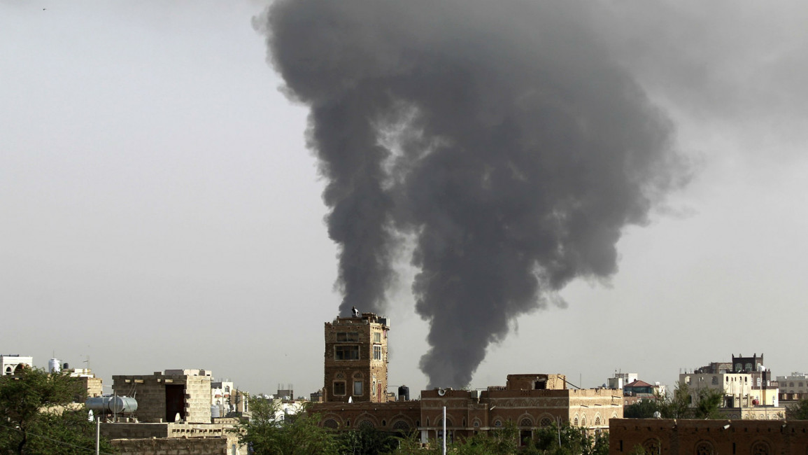 Yemen air strike AFP