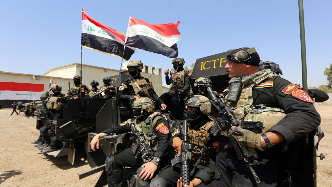 Iraqi special forces AFP