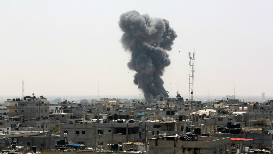 israel strikes gaza [getty]