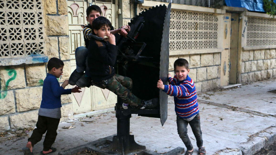 Syria children (AFP)
