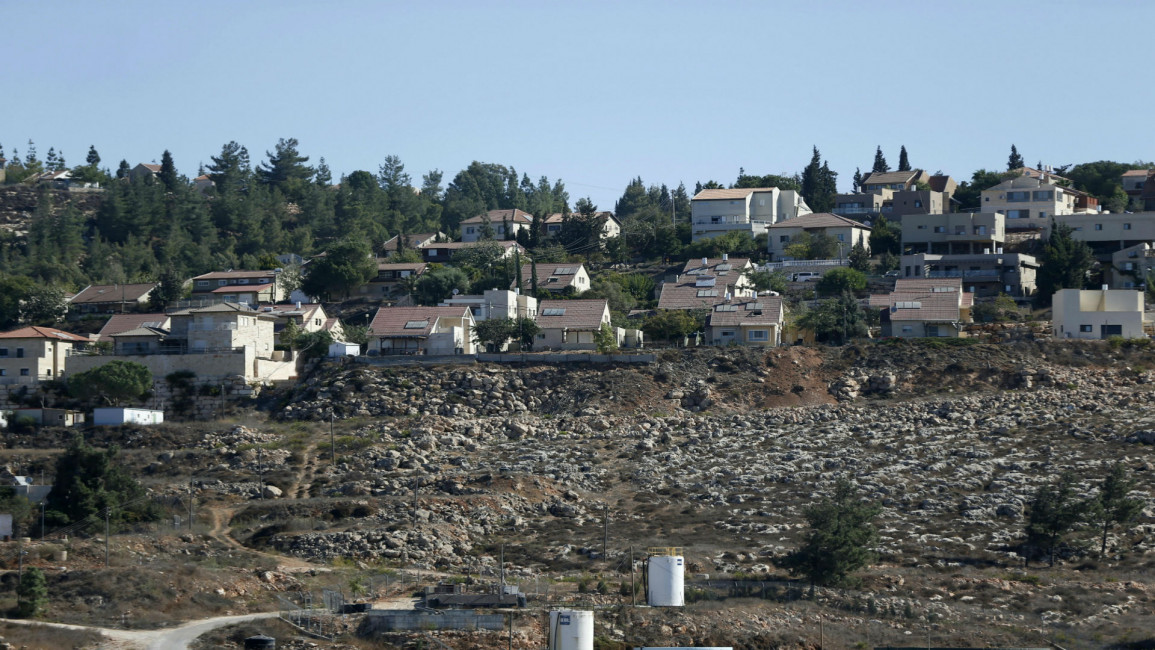 Israeli settlements AFP