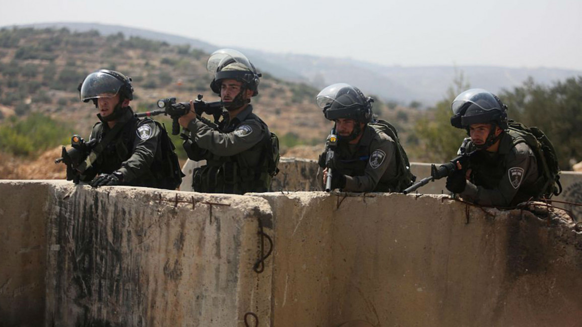 Israeli troops ANADOLU