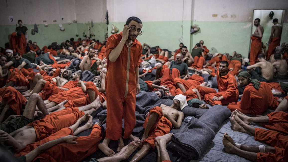 ISIS Prison [Getty]