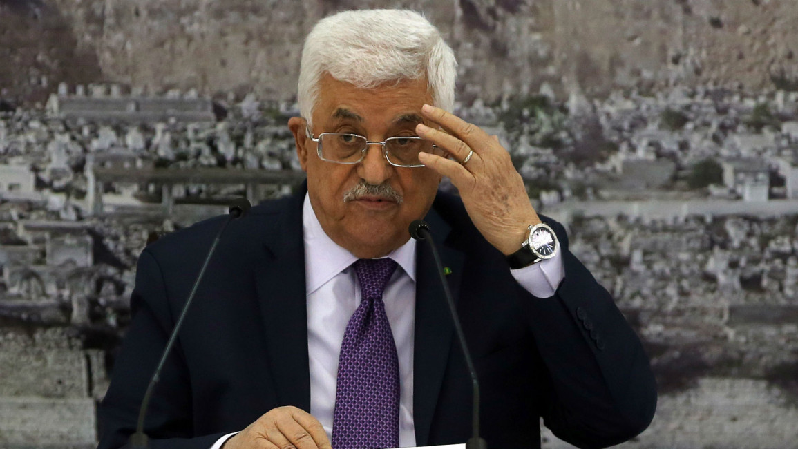 Abbas Englishsite Palestine
